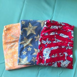NWOT! Lula Roe Leggings OS Set#14